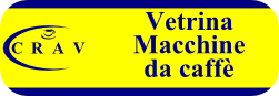 Vetrina delle macchine da caffè